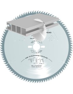 Sierra circular aluminio y laminados