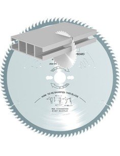 Sierra circular aluminio y laminados