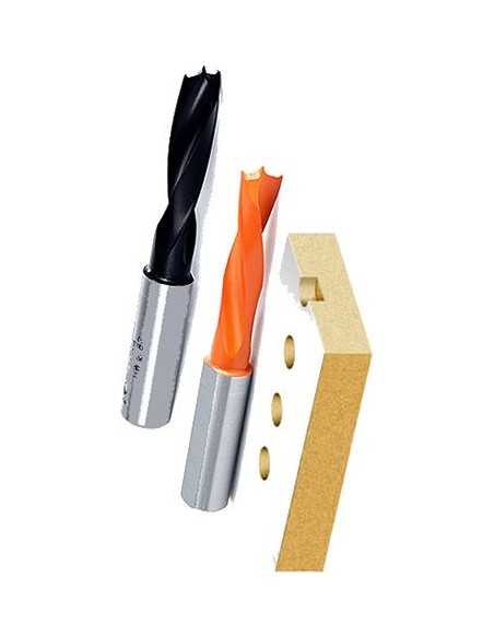 Brocas para madera agujero ciego largo 67 mango 8