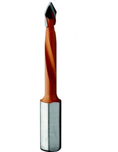 Broca de 56 mm para laminados con mango de 8 mm, agujero pasante Broca de 56 mm para laminados con mango de 8 mm, agujero pasante