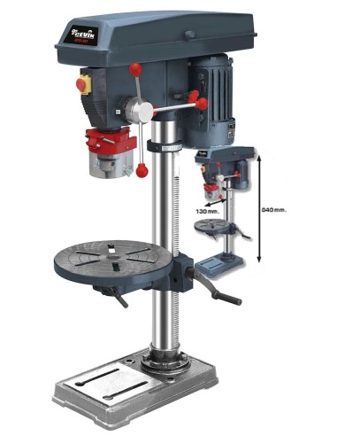 Taladro de columna semiprofesional brocas 16 mm | TECNOCORTE