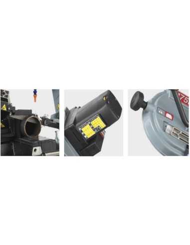 Partes principales de la sierra de cinta para metal Femi 1750XL