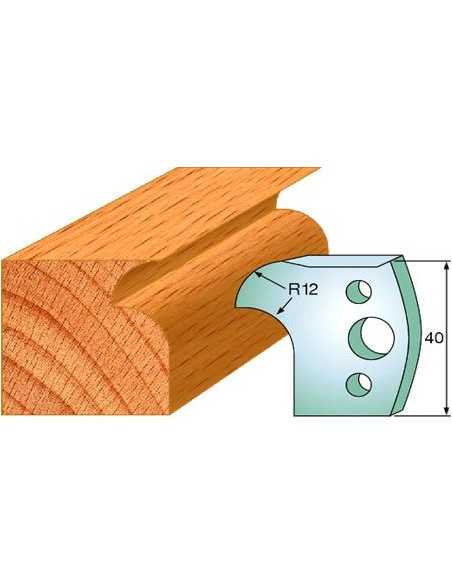 Cuchillas y contracuchillas perfiladas para madera 690.005