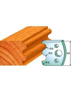 Cuchillas y contracuchillas perfiladas para madera 690.006