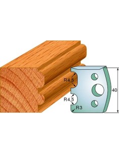 Cuchillas y contracuchillas perfiladas para madera 690.007