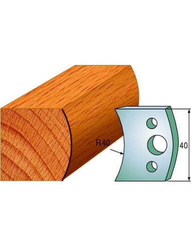 Cuchillas y contracuchillas perfiladas para madera 690.008