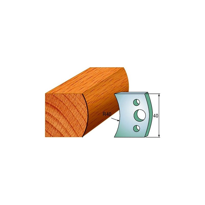 Cuchillas y contracuchillas perfiladas para madera 690.008