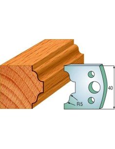 Cuchillas y contracuchillas para fabricar molduras para puertas