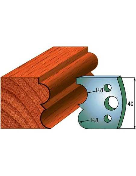 Cuchillas y contracuchillas perfiladas para madera 690.028