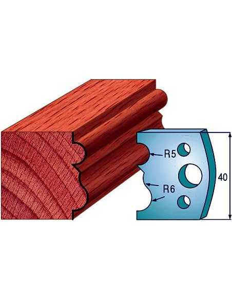 Cuchillas y contracuchillas perfiladas para madera 690.029