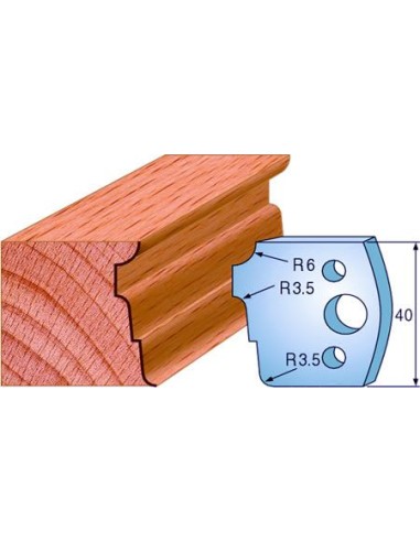 Cuchillas para molduras de madera 690.039