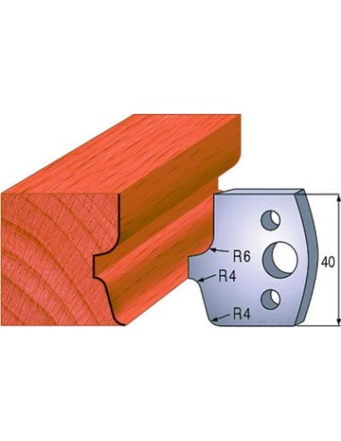 Cuchillas de acero con perfil para madera 690.041