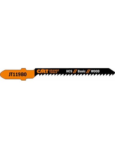 Hojas de sierras de calar para madera CMT jt119BO