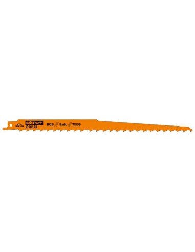 Hojas de sierras sables HCS para madera sin clavos de 250mm de espesor