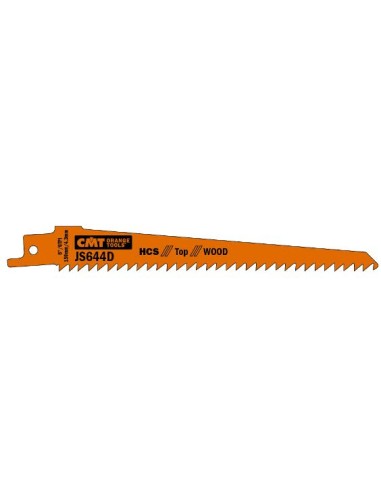 Hojas de sierras sables HCS madera contruccion hasta 100mm de espesor
