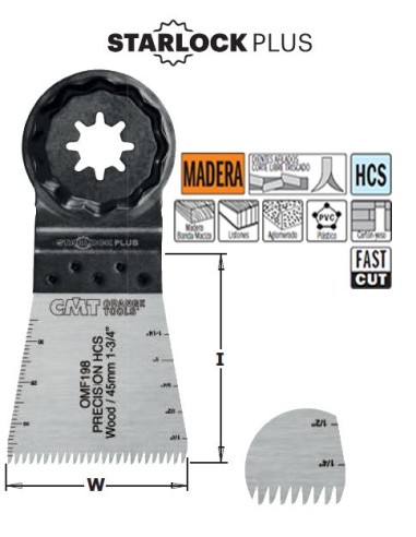 NOVEDAD: Hojas sierra dentado Japones para madera de 45 mm HCS