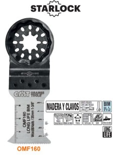 MADERA y CLAVOS Hojas Sierra BIMETALICAS de 35 mm