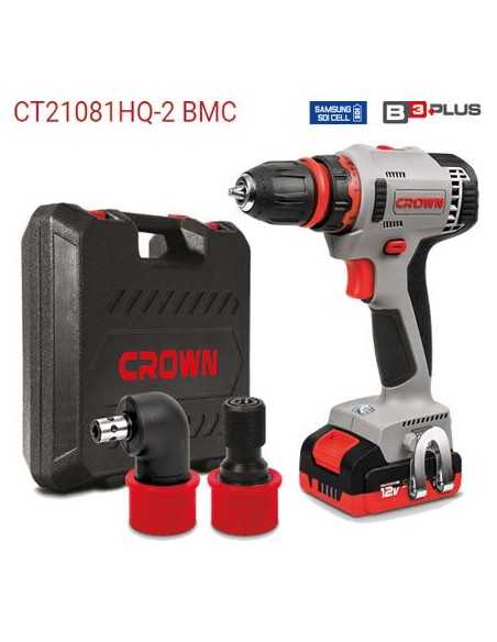 Taladro atornillador bateria multicabezal CT21081HQ-2BMC