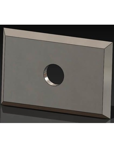 Cuchillas de widia reversibles 4 cortes filos 19,5*12*1,5 Cuchillas de widia reversibles 4 cortes filos 19,5*12*1,5