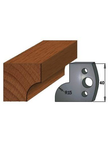 Cuchillas Contracuchillas perfiladas para moldura en madera.TECNOCORTE