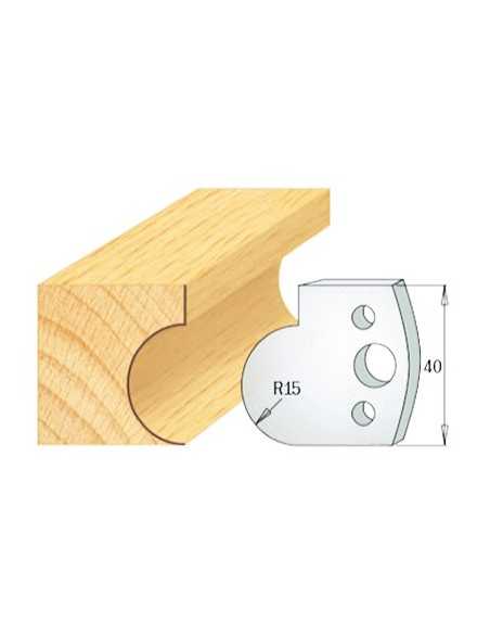 Cuchillas para hacer molduras en madera dura y blanda|TECNOCORTE.