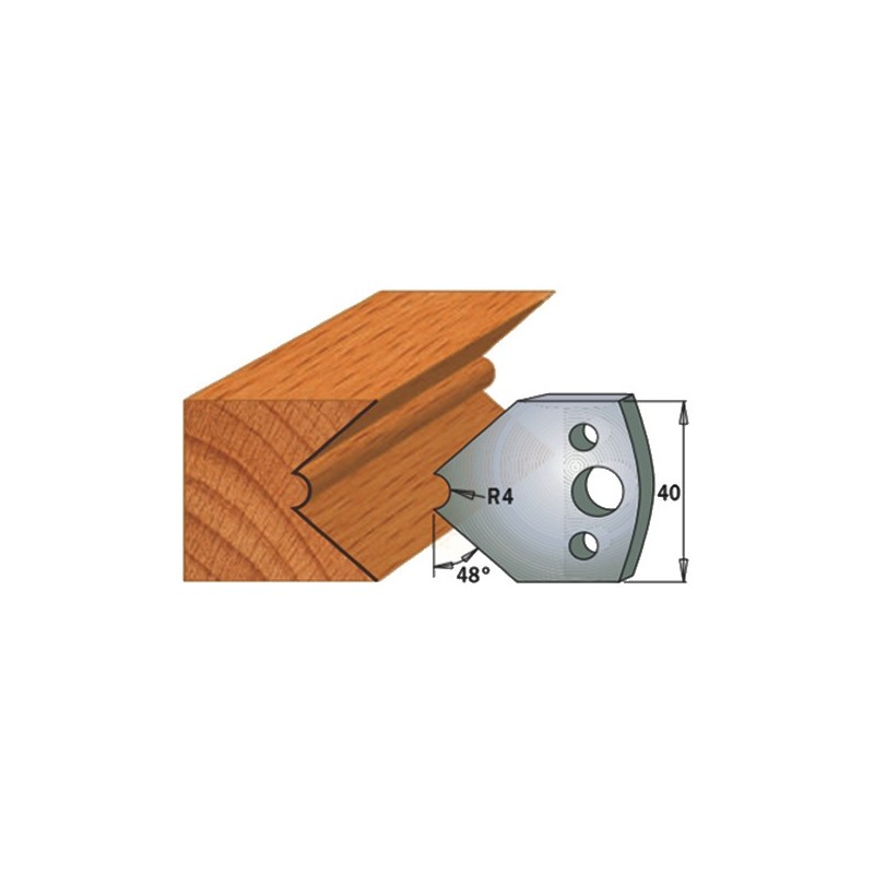 Cuchillas 690.080 y contracuchillas 691.080 para madera