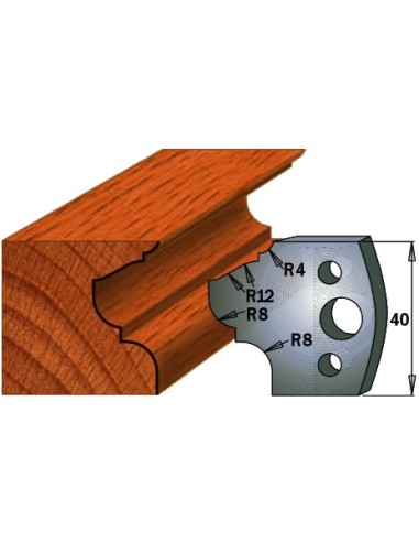 Par de Cuchillas y contracuchillas para madera 690.089 Par de Cuchillas y contracuchillas para madera 690.089