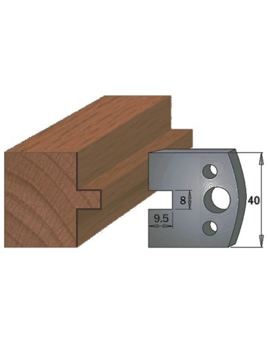 Cuchillas-contracuchillas para la madera 690.095