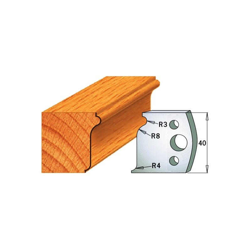 Cuchillas/contracuchillas para la madera 690.110