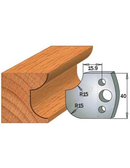 Cuchillas y contracuchillas para la madera 690.177