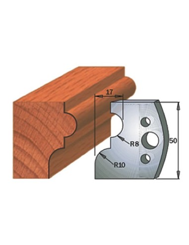 Cuchilla y contracuchilla para la madera 690.551