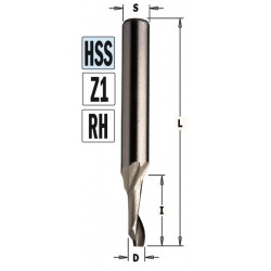 Fresa perfilar t seccionar  aluminio y plásticos HSS Z1