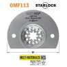 Hoja sierra segmentada 85 mm HCS multimateriales para herramienta multifuncional CMT