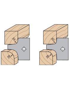 Cuchillas multirradio cóncavo R4-8 y R3-6