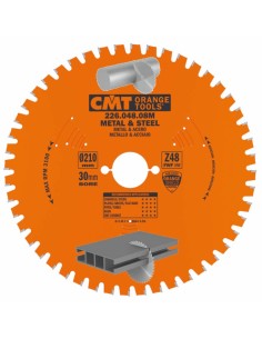 Sierra circular CMT orange para corte de metales acero  y paneles sandwich