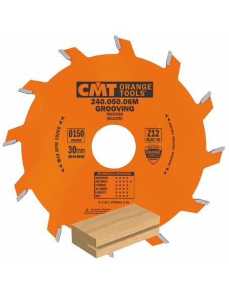 disco de corte ranurador para madera 240 CMT