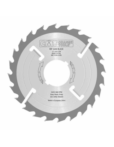 Sierra circular guía para sierras  multiples con dentones