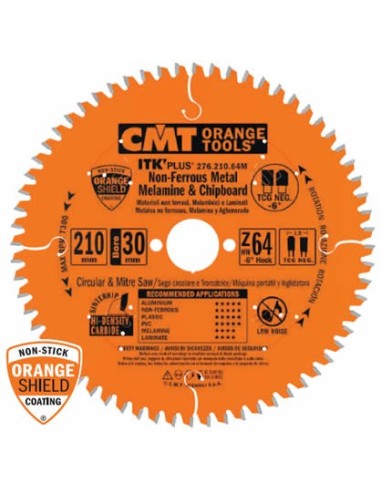 Disco de corte Sierra circular ITK-plus para metales no ferrosos y materiales compuestos