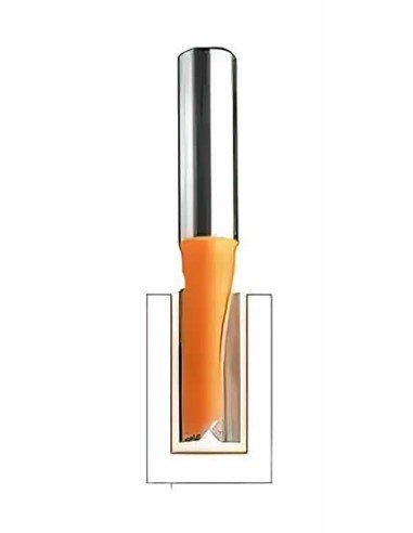 Fresa corte recto serie corta mango 12 mm