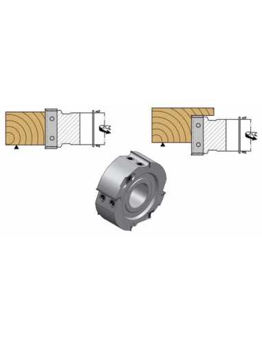 Cabezal portacuchillas para galces MD Z4 V2+2