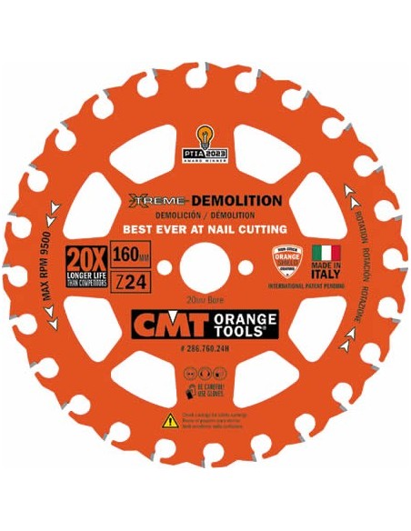 Hoja de sierra circular para demolición CMT 286.7