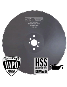 Disco HSS para cortar metal y acero serie 227 de CMT