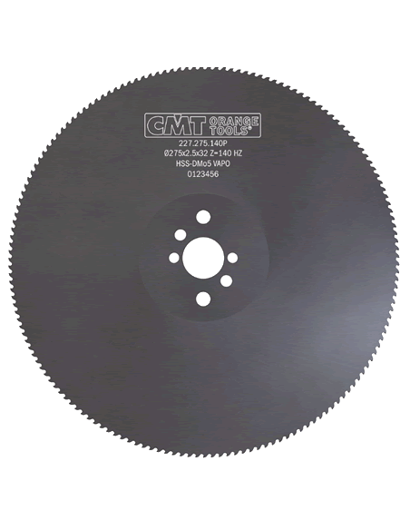 Disco HSS para cortar metal y acero 227 CMT