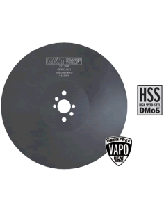 Disco HSS VAPO de CMT para cortar metales duros  No afilado
