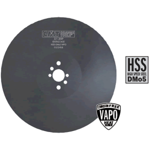 Disco HSS VAPO de CMT para cortar metales duros  No afilado