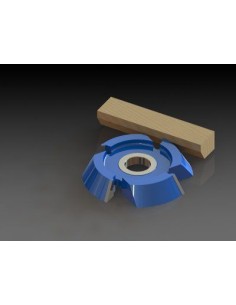 Fresa para  biseles en madera o tableros revestidos