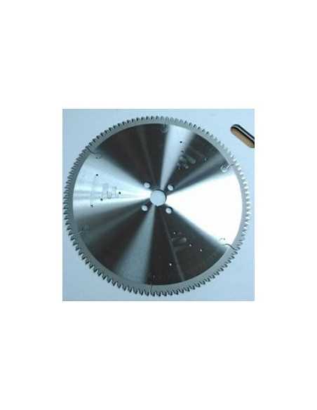 Sierra circular para máquinas industriales para materiales no ferrosos y plásticos con ángulo negativo -6º