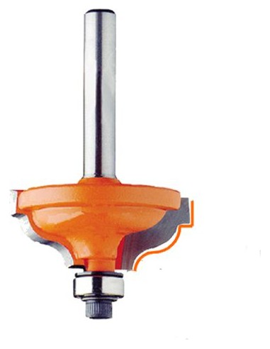Fresa de perfilar con rodamiento guia para realizar molduras Fresa de perfilar con rodamiento guia para realizar molduras