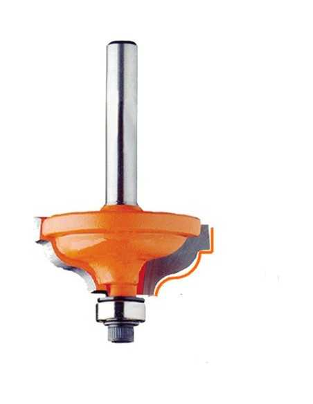 Fresa de perfilar con rodamiento guia para realizar molduras