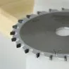 Disco incisor de diamante policristalino para maquinas escuadradoras